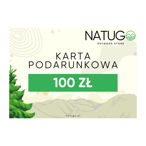 Karta podarunkowa Natugo 100 zł