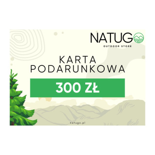 Karta podarunkowa Natugo 300 zł