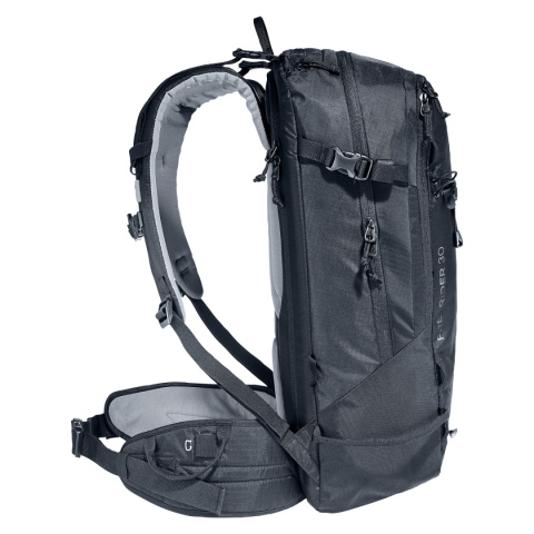 Plecak skiturowy Deuter Freerider 30 - black - bok