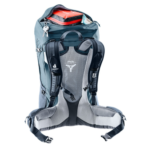 Plecak trekkingowy Deuter Futura Pro 36 z siatką dystansową - atlanticink - kieszeń w klapie