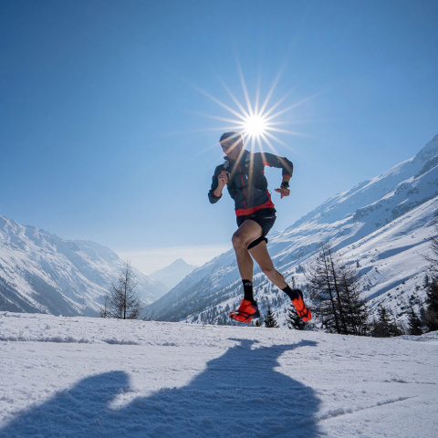 Raczki biegowe Snowline Chainsen Trail - bieg