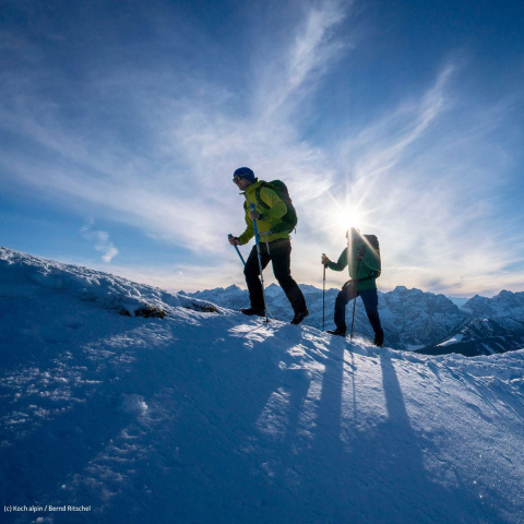 Raczki turystyczne Snowline Chainsen Pro - użycie