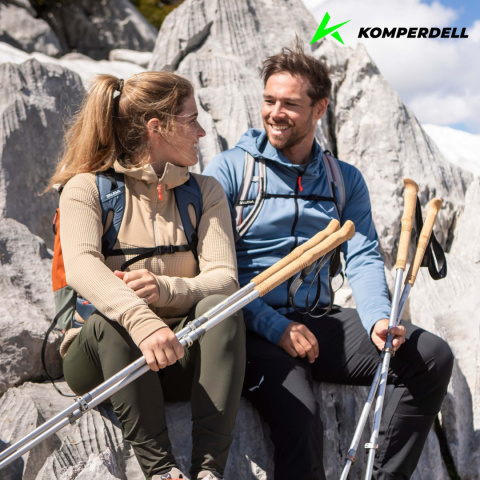 Kije trekkingowe Komperdell Explorer Zero Cork - lifestyle 2