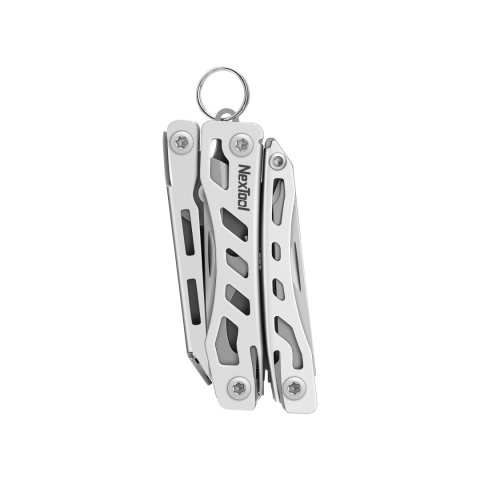 Multitool Nextool Mini Flagship - srebrny - złożony