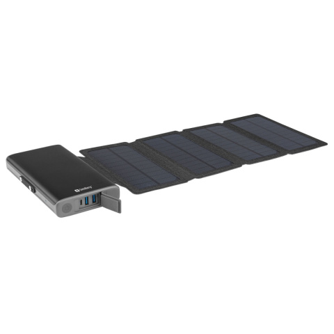 Powerbank solarny Sandberg Solar 4-Panel 25000 - główne