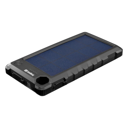 Wodoodporny powerbank solarny Sandberg Outdoor Solar 10000