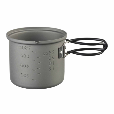 Garnki turystyczne Esbit Aluminium Pot 1000 ml + 475 ml - większy garnek