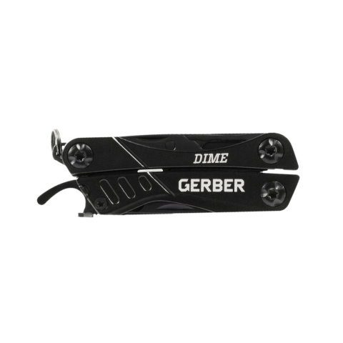 Multitool Gerber Dime - czarny - złożony