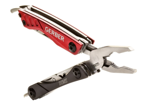 Multitool Gerber Dime - czerwony - opis