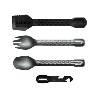 Sztućce outdoorowe Gerber ComplEAT Utensil Set - onyx