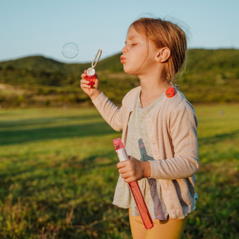 Ultradźwiękowa tarcza przed kleszczami TickLess Kid - pomarańczowy - użycie