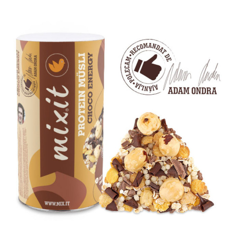Musli Mixit proteinowe musli Adama Ondry z czekoladą 450 g - główne Musli Mixit proteinowe musli Adama Ondry z czekoladą 450 g - główne