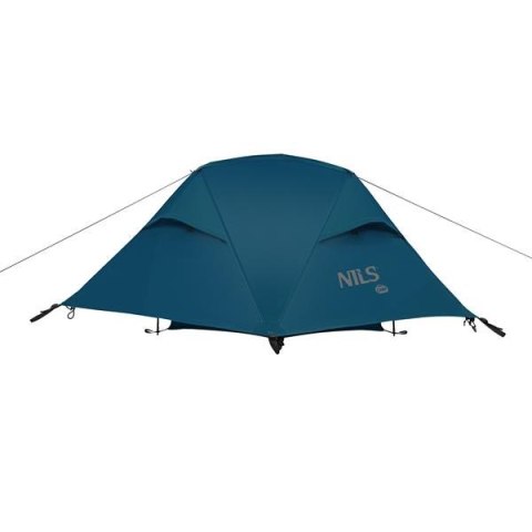 Namiot trekkingowy 1-osobowy Nils Camp NC2501 Ultralight SkyAir - niebieski - przód Namiot trekkingowy 1-osobowy Nils Camp NC2501 Ultralight SkyAir - niebieski - przód