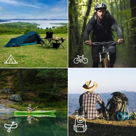 Namiot trekkingowy 1-osobowy Nils Camp NC2501 Ultralight SkyAir - niebieski - przykładowe użycia Namiot trekkingowy 1-osobowy Nils Camp NC2501 Ultralight SkyAir - niebieski - przykładowe użycia