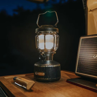 Lampa kempingowa Lovork Hurricane Evolution - brązowy