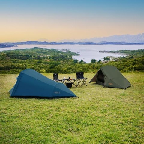 Namiot trekkingowy 2-osobowy Nils Camp NC2502 SkyAir 2 - zielony - obie wersje kolorystyczne Namiot trekkingowy 2-osobowy Nils Camp NC2502 SkyAir 2 - zielony - obie wersje kolorystyczne