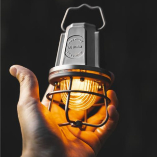 Lampa kempingowa Lovork Guirlande - srebrny