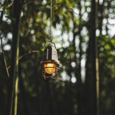 Lampa kempingowa Lovork Guirlande - srebrny - wisząca Lampa kempingowa Lovork Guirlande - srebrny - wisząca