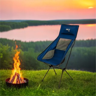 Krzesło turystyczne Nils Camp NC3322 - granatowy