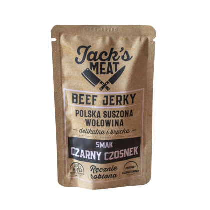Suszona wołowina Jack's Meat Czarny czosnek 30 g