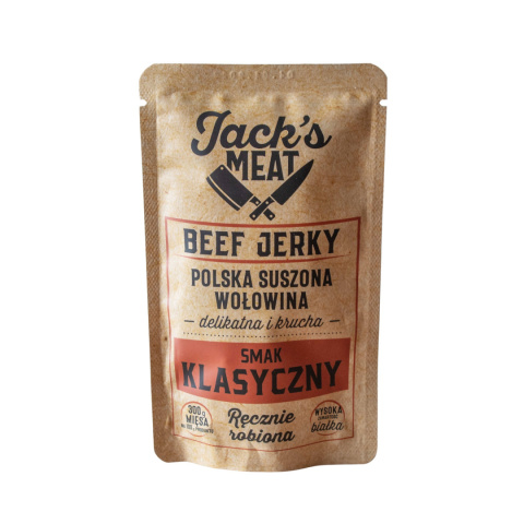 Suszona wołowina Jack's Meat Klasyczna 30 g - główne Suszona wołowina Jack's Meat Klasyczna 30 g - główne