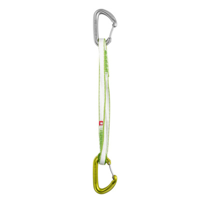 Ekspres wspinaczkowy górski Ocun QD St-Sling DYN 12 mm 80 cm - zielony