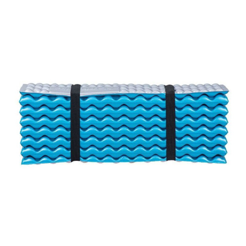 Karimata Naturehike Egg Crate Folding Mat 2,5 cm NH20FCD07 - niebieski - złożona Karimata Naturehike Egg Crate Folding Mat 2,5 cm NH20FCD07 - niebieski - złożona
