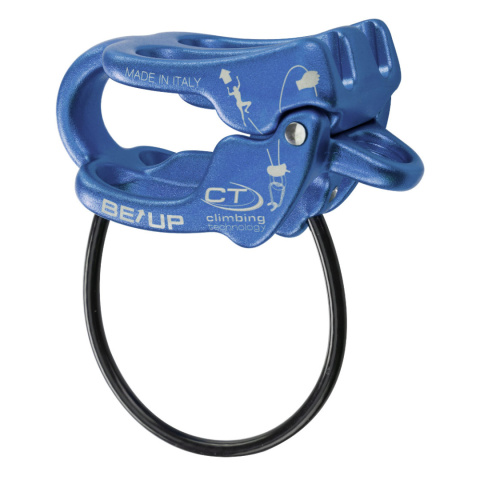 Zestaw do asekuracji i zjazdów Climbing Technology Be-Up Kit - niebieski - przyrząd Zestaw do asekuracji i zjazdów Climbing Technology Be-Up Kit - niebieski - przyrząd
