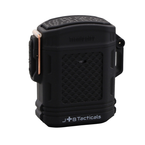 Zapalniczka plazmowa z latarką JB Tacticals JB-01 - czarny - zamknięta 2 Zapalniczka plazmowa z latarką JB Tacticals JB-01 - czarny - zamknięta 2