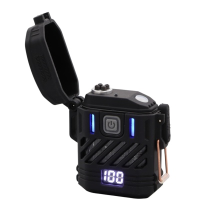 Zapalniczka plazmowa z latarką JB Tacticals JB-01 - czarny