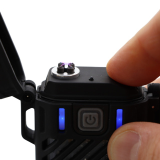 Zapalniczka plazmowa z latarką JB Tacticals JB-01 - czarny
