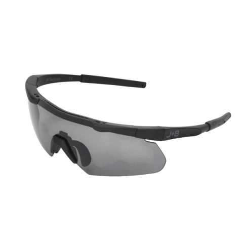 Okulary ochronne JB Tacticals JB-01 - czarny - skos Okulary ochronne JB Tacticals JB-01 - czarny - skos