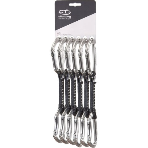 Ekspresy wspinaczkowe Climbing Technology Lime Set UL 6 x 12 cm - srebrny Ekspresy wspinaczkowe Climbing Technology Lime Set UL 6 x 12 cm - srebrny