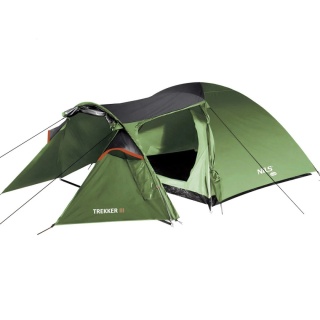 Namiot kempingowy 3-osobowy Nils Camp NC6312 Trekker - zielony