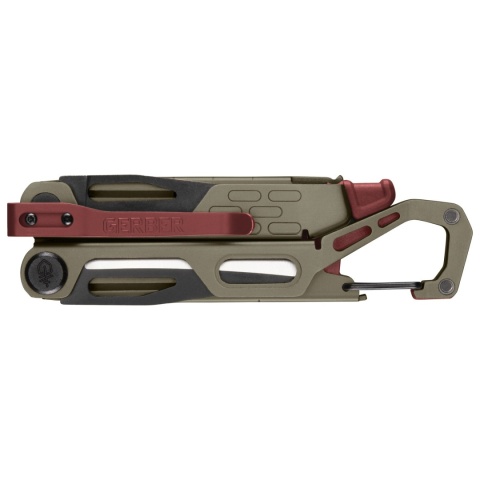 Multitool Gerber Stakeout Spark - coyote brown - złożony