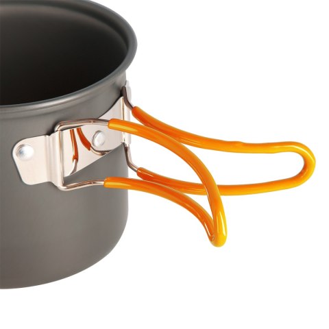 Garnek turystyczny Nils Camp NC1704 800 ml z niezbędnikiem - uchwyt