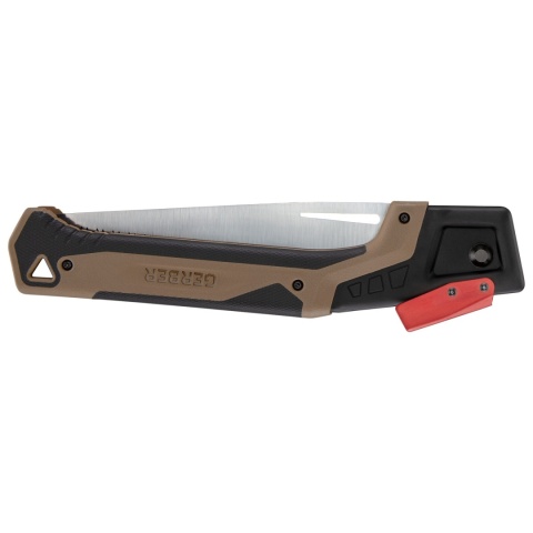 Piła składana Gerber Bushcraft Folding Saw - coyote brown - złożona 2 Piła składana Gerber Bushcraft Folding Saw - coyote brown - złożona 2
