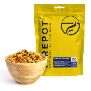 Żywność turystyczna Firepot Keema Curry z kurczakiem 550 kcal