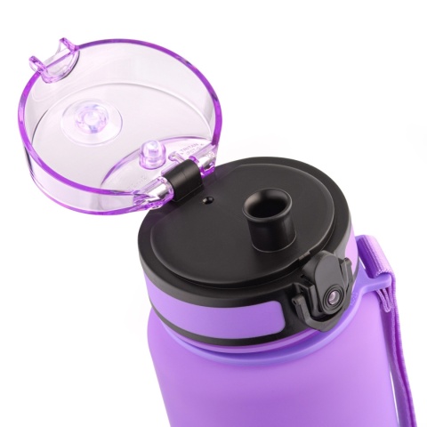 Butelka z tritanu Meteor 1000 ml - fioletowy/błękitny - ustnik Butelka z tritanu Meteor 1000 ml - fioletowy/błękitny - ustnik