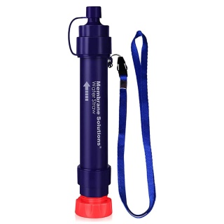 Filtr do wody Membrane Solutions Straw II - granatowy