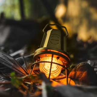 Lampa kempingowa Lovork Guirlande - złoty