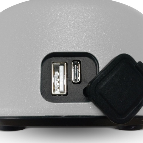 Lampa kempingowa Lovork Mistral - szary - złącza USB Lampa kempingowa Lovork Mistral - szary - złącza USB