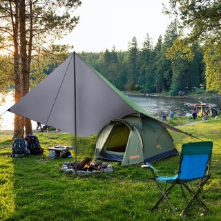 Płachta biwakowa tarp Nils Camp NC17107 300x300 cm - zielony