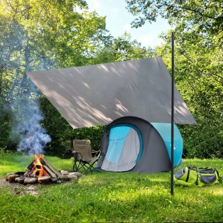 Płachta biwakowa tarp Nils Camp NC17111 230x140 cm - niebieski