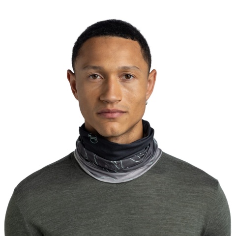 Chusta wielofunkcyjna Buff Original Ecostretch - unal grey (szary) - użycie 1