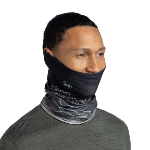 Chusta wielofunkcyjna Buff Original Ecostretch - unal grey (szary) - użycie 2