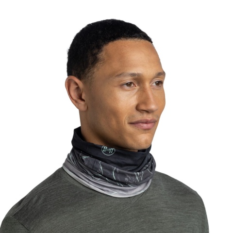 Chusta wielofunkcyjna Buff Original Ecostretch - unal grey (szary) - użycie 3