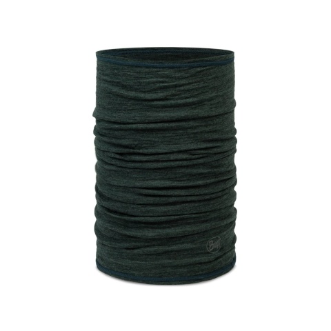 Chusta wielofunkcyjna z wełny merino Buff Merino Lightweight - multistripes forest (zielony) - główne