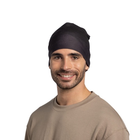 Czapka termoaktywna Buff Ecostretch Beanie - czarny - użycie 1