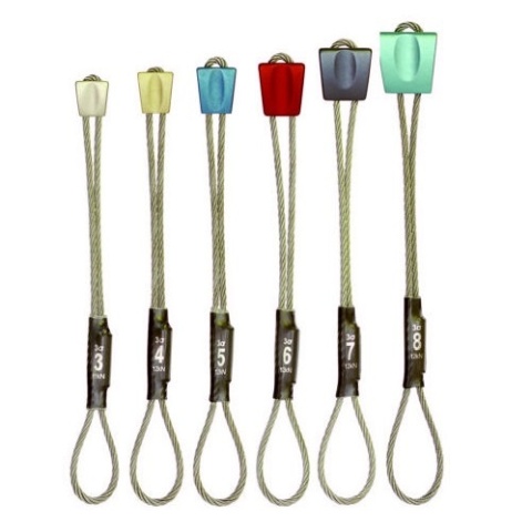 Kości wspinaczkowe DMM Wallnut Set 3-8 